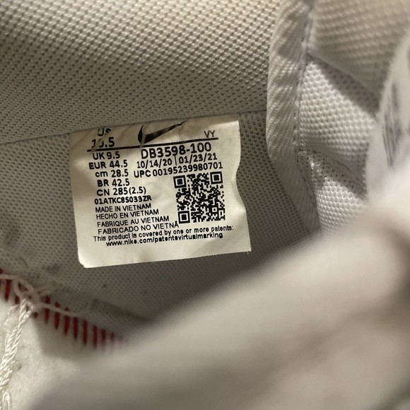 Mayumi Yamase x Nike Air Force 1 Flyleather Earth Day 2021 DB3598-100 Size 10.5 - Picture 7 of 9